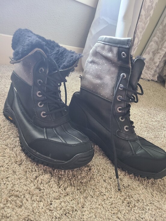 UGG Shoes - Ugg Adirondack II Constellation Stars Lace Up Snow Duck Boot
